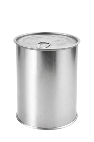 Plain Tin Box 400gr D401 (Φ99x126)
